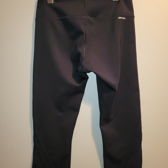 Adidas Capri Leggings Size Medium (24) Junior - Picture 2 of 3
